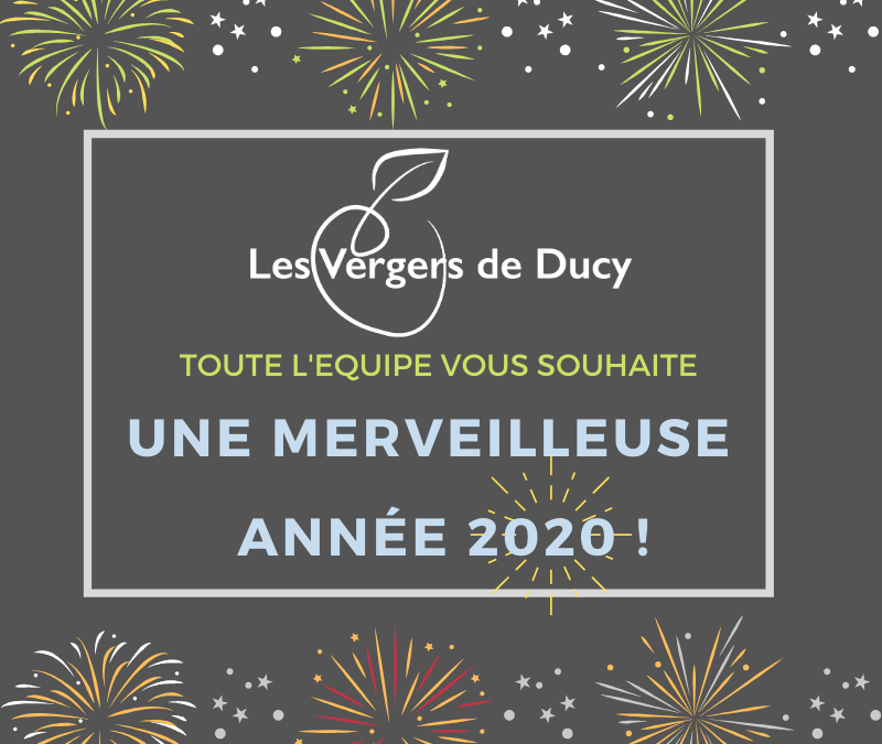 Bonne année 2020 !