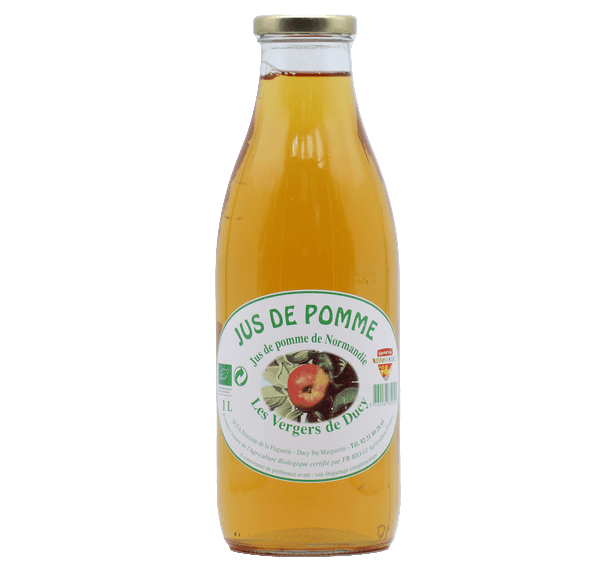 Le jus de pomme - Produits bio de la ferme de Canon